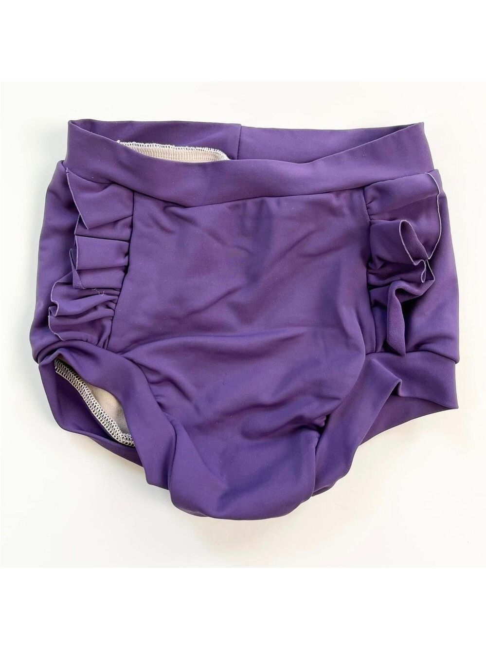 🩵4/$20 Handmade Precious Treasures Purple Kids Swim‎ Bottoms